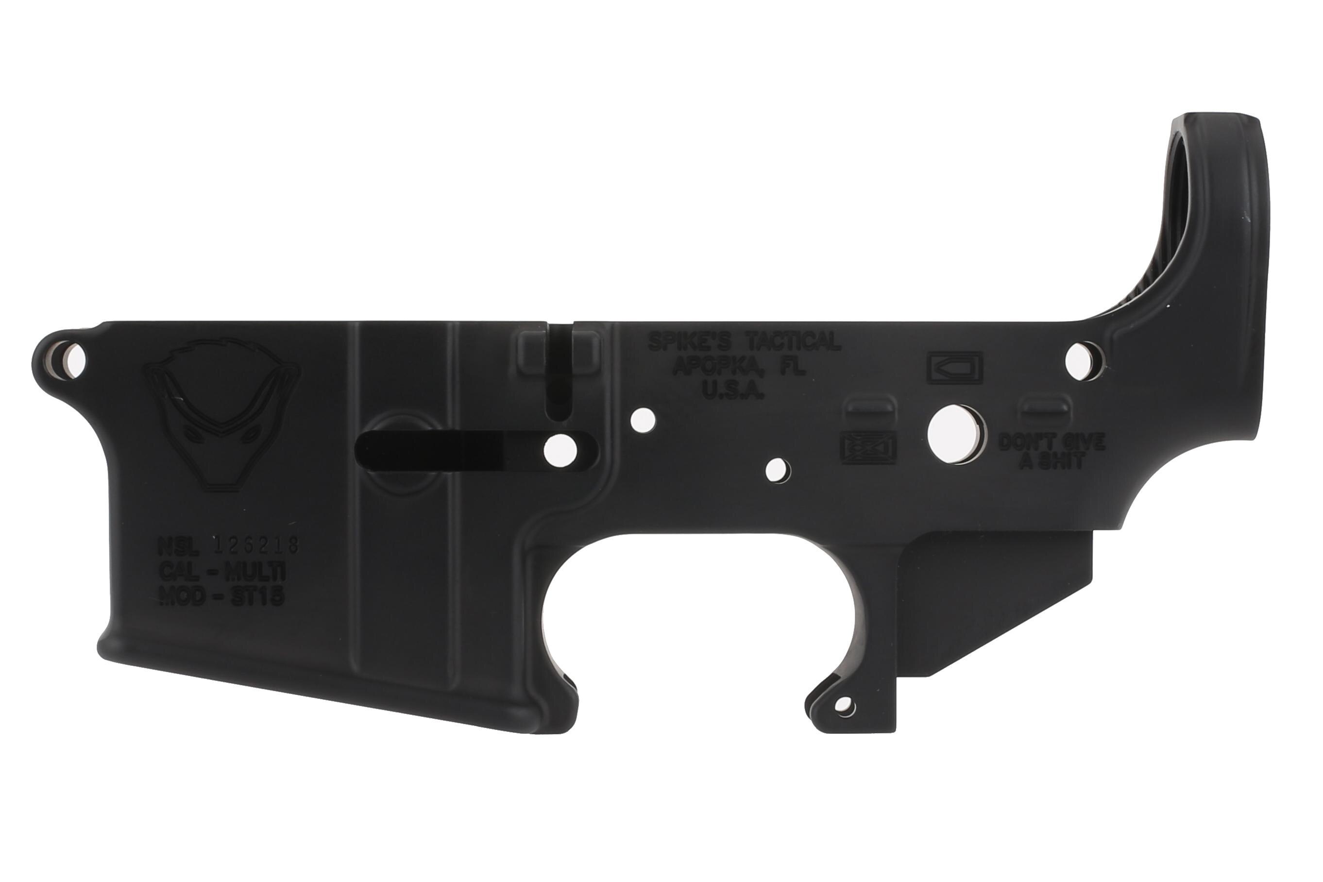 Spike's Tactical Stripped Honey Badger AR15 Lower STLS020